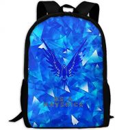 MKKR2 Blue Logan-paul-Maverick 3D Adult Outdoor Leisure Sports Backpack And School Backpack