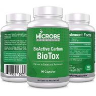Microbe Formulas: BioActive Carbon BioTox - Dietary Supplement - Systemic Biotoxin BInder - 90 Capsules - Immune System Support- Increased Bonding - Unique Carbon Forms - No Filler