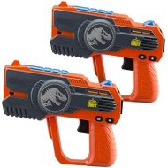 EKids Jurassic World 2 Laser-Tag for Kids Infared Lazer-Tag Blasters Lights Up & Vibrates When Hit
