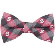Eagles Wings North Carolina State Wolfpack Checked Logo Bow Tie - NCAA College Team Logo