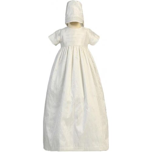  Swea Pea & Lilli Baby-Girls Silk Heirloom Family Gown With Two Hats
