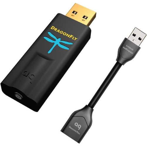  AudioQuest Audioquest: Dragonfly Black USB DAC + Dragontail Extender