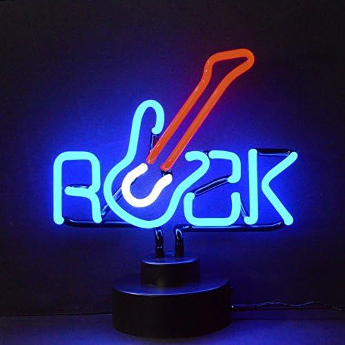  Neonetics 4ROCKX Rock Guitar Neon Sculpture