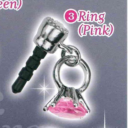  Glitter Jewel cap le smartphone dedicated accessories 3: Ring Ring (Pink) Epoch Gachapon