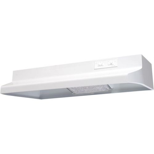  Air King AD1303 Advantage Ductless Under Cabinet Range Hood with 2-Speed Blower, 30-Inch Wide, White Finish