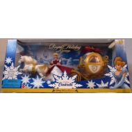 Disney Cinderella Royal Holiday Carriage and Mini doll play set - Disney Holiday Collection - 1998