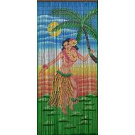 Bamboo 64 5292 Dancing Hula Girl Curtain