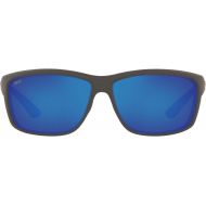 Costa Del Mar Mag Bay Sunglasses, Matte Gray, Blue Mirror 580P Lens