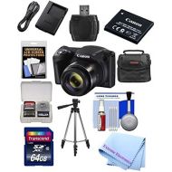 Canon Powershot SX420 IS 20 MP Wi-Fi Digital Camera with 42x Zoom (Black) Includes: Canon NB-11LH Battery & Canon Charger + 9pc 32GB Deluxe Accessory Kit w Extreme Electronics Clo