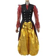 AGLAYOUPIN Adult Alice Cosplay Costume Court Uniform Suit Dress Halloween Custom Made