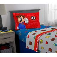 Franco Kids Bedding Soft Sheet Set, 3 Piece Twin Size, Super Mario Odyssey