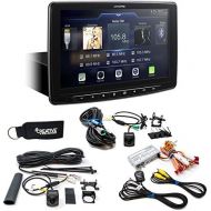 Alpine iLX-F309 HALO9 Receiver w 9-inch Touch Screen, Single-DIN, Includes Front & Rear Cameras + Camera Switcher