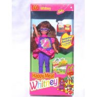 Mattel Barbie HAPPY MEAL McDonalds WHITNEY DOLL w HAPPY MEAL PACK, Tray, Burger & Surprise JEWELRY (1993)