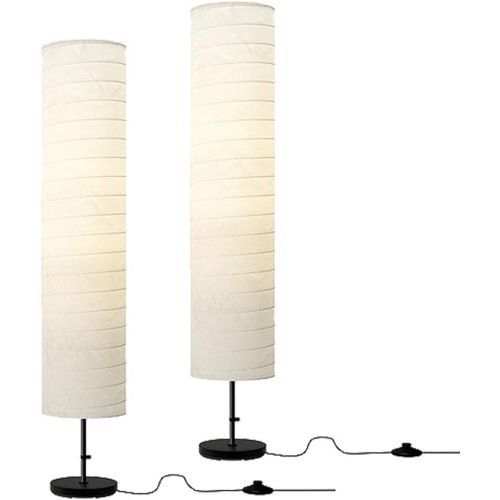이케아 Ikea Floor Lamp, 46-inch, White (White, 2)