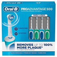 Oral-B ProAdvantage 500 Rechargeable Electric Toothbrush (4-Pack)