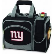 PICNIC TIME NFL New York Giants Malibu Insulated Shoulder Pack with Deluxe Picnic Service for Two