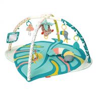Visit the Infantino Store Infantino 4-in-1 Twist & Fold Activity Gym & Play Mat, Tropical