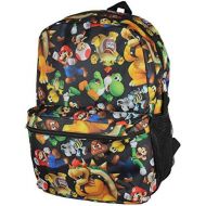 [아마존베스트]Bioworld Super Mario Bros. Backpack All Over Character Print 16 School Bag