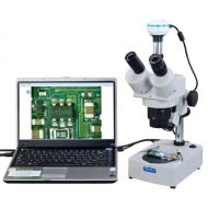 OMAX 10X-20X-30X-60X Digital Trinocular Stereo Microscope with 2.0MP USB Digital Camera and Dual Illumination System
