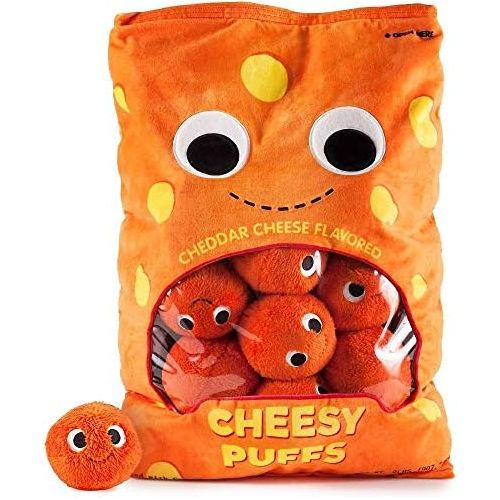 키드로봇 Kidrobot Yummyworld XL Arnold & the Puffs Cheese Puffs Plush