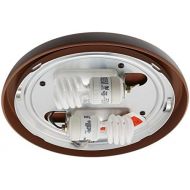 Casablanca 99255 CFL Low Profile Fitter, Brushed Cocoa