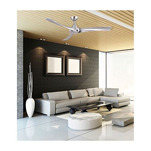  Wind River WR1462N, Droid LED Nickel 52 Ceiling Fan with Light & Remote