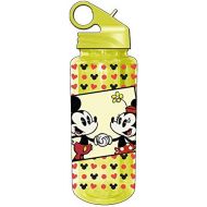 [아마존베스트]Silver Buffalo DL1164 Disney Mickey and Minnie Mouse Tritan Water Bottle, 20-Ounces