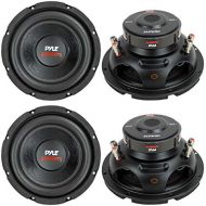 Pyle 4) New PYLE PLPW8D 8 1600W Car Audio Subwoofers Subs Woofers Stereo DVC 4-Ohm
