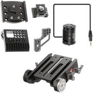 JTZ DP30 Camera Baseplate 15mm Clamp and JTZlink Hub Adapter JLA-1 for SONY FS7 PXW-FS7