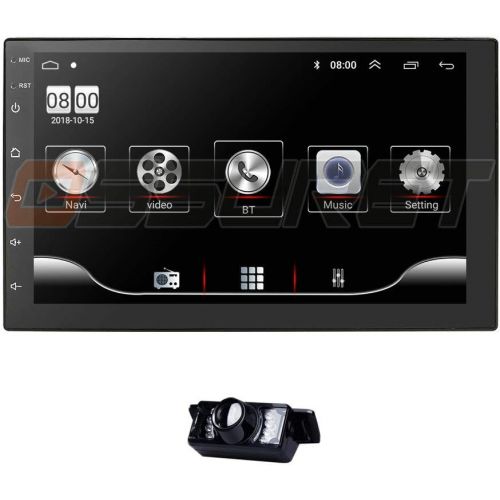  Hizpo hizpo 6.2 Inch Universal Double 2 Din in Dash Car CD DVD Player GPS Stereo Radio BT USB iPod RDS 3G + Free MAP Card + Reverse Camera