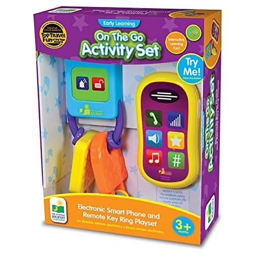  The Learning Journey Early Learning  On The Go Activity Set  Baby Toys & Gifts for Boys & Girls Ages 3 months and Up  Award Winning Toy