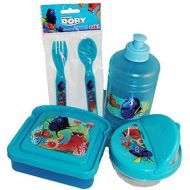 Disneys Finding Dory Lunch Containers Kit and Waterbottle
