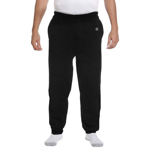  Champion 9.7 oz 90/10 Cotton Max Sweatpants in Black