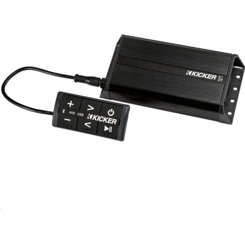  Kicker PXIBT100.2 - 2x50-Watt Full-Range AmplifierController w Bluetooth Interface