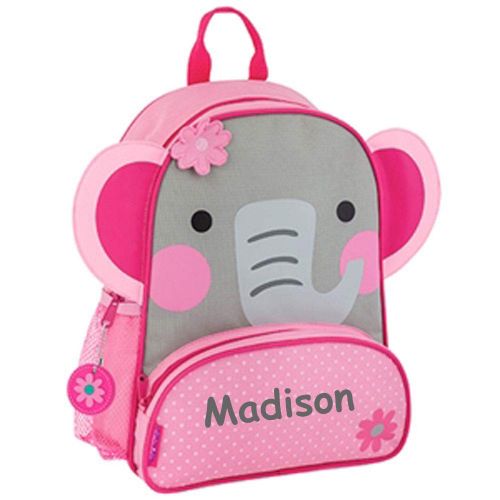  Stephen Joseph Personalized Sidekick Elephant Backpack With Name