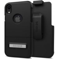 Seidio Surface Combo with Kickstand for Apple iPhone XR (BlackBlack)