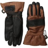 Hestra Mens and Womens Ski Gloves: Guide Leather Winter Glove with Wool Lining