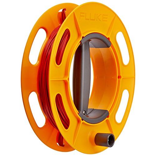  Fluke 4343754 1623-21625-2 GroundEarth Cable Reel, 50 m Wire, Red