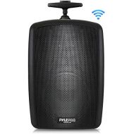 Pyle Wireless Portable PA Speaker System - 360W Bluetooth Compatible Battery Powered Rechargeable Outdoor DJ Sound Speaker Microphone Set MP3 USB SD FM Radio RCA 14 Mic in Wheels - Pyl