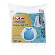 Nuby 50-Piece Diaper Sacks