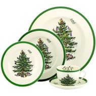 Spode Christmas Tree 5-Piece Dinnerware Set, Service for 1