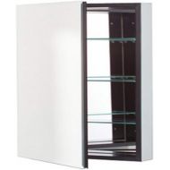 Robern PLM2030WB PL Series Flat Beveled Mirrored Door, 19-14-Inch W by 30-Inch H by 3-34-Inch D, White Interior