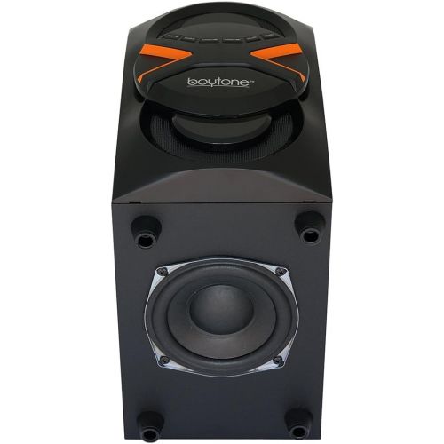 보이톤 Boytone BT-326F, 2.1 Bluetooth Powerful Home Theater Speaker System, with FM Radio, SD USB Ports, Digital Playback, 40 Watts, Disco Lights, Full Function Remote Control, for Smartp