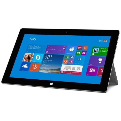  Microsoft Surface 2 64GB 10.6in Tablet Windows RT 8.1 with Microsoft Touch Keyboard - Black (Renewed)