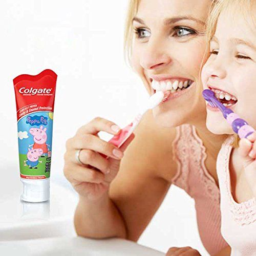 Colgate Kids Toothpaste with Anticavity Fluoride, Peppa Pig, 4.6 ounces (12 Pack)