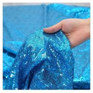 QueenDream Sequin Fabric 1 Yard Sparkly Fabric Sequin Overlay Luxury Tablecloth Photography Fabric Photography Backdrops