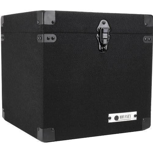  ODYSSEY Odyssey CLP090E Carpeted Lp Case With Surface Mount Hardware For 90 Vinyl Lps