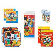 American Greetings Mickey Mouse Party Supplies, Party Bundle Pack for 16 Guesets