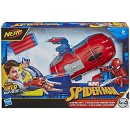 Spider-Man NERF Power Moves Marvel Web Blast Web Shooter NERF Dart-Launching Toy for Kids Roleplay, Toys for Kids Ages 5 and Up