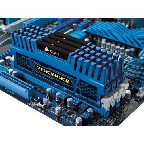 커세어 Corsair CMZ16GX3M4A1600C9B Vengeance Blue 16 GB DDR3 SDRAM Dual Channel Memory Kit 1.5V